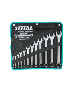 Набор ключей комбинированных THT1022121 (12 шт) Total