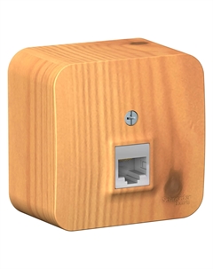 Ясень Розетка комп. RJ45 кат.5E BLNIA045005 Blanca