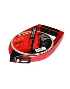 Рулетка геодезическая, 50 м х 12,5 мм, металл. лента, закрытый корпус 31226 Matrix