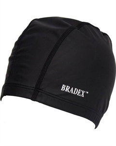 Шапочка для плавания SF 0366 черная Bradex