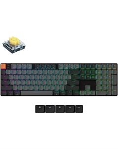 Клавиатура K5 Version 2 K5X-H4 (Gateron Low Profile Banana 2.0) Keychron
