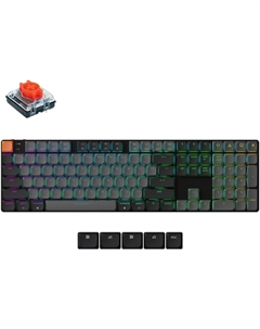 Клавиатура K5 Version 2 K5X-H1 (Gateron Low Profile Red 2.0) Keychron