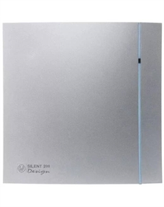 Осевой вентилятор Silent-200 CRZ Silver Design - 3C [5210606100] Soler&palau