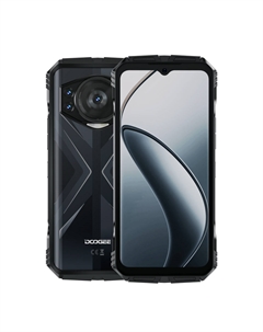 Защищенный смартфон Doogee S118 (12/512 черный/серебристый)