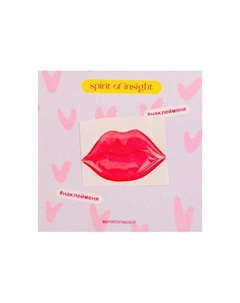 Объемные стикеры “Губы” Spirit of insight