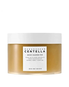 Успокаивающие тонер-пэды для лица с центеллой Madagascar Centella Quick Calming Pad Skin1004