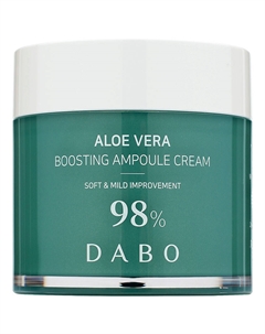 Крем для лица укрепляющий ампульный с экстрактом алоэ Aloe Vera Boosting Ampoule Cream Dabo