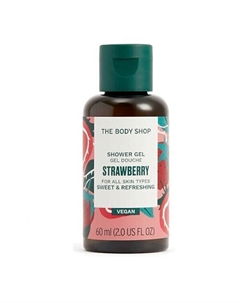 Увлажняющий гель для душа Strawberry 60 The body shop