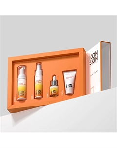 Набор для ухода за кожей лица Re:Vita C, travel size, 4 средства Icon skin