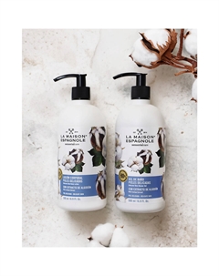 Лосьон для тела для чувствительной кожи "Хлопок" Sensorialcare Delicate Skin Body Lotion 500 La maison espagnole