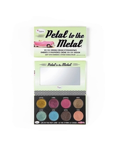 Палетка кремовых теней с шиммером PETAL TO THE METAL The Shift into Overdrive Thebalm