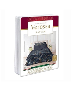 Комплект постельного белья Сатин Евро Forest Verossa