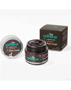 Маска для лица Шоколад с морскими водорослями и алоэ вера для питания сухой кожи 100 Mcaffeine