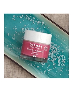 Скраб для лица с морской солью и эфирными маслами Microdermabrasion Scrub Derma-e
