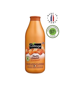 Увлажняющий гель для душа и пена для ванны 2 в 1 Moisturizing Shower Gel & Bath Milk – Sweet Caramel Cottage