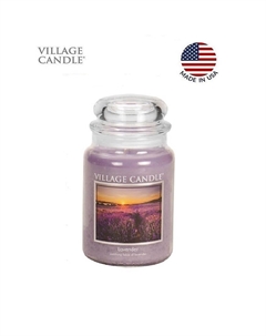 Ароматическая свеча "Lavender", большая Village candle