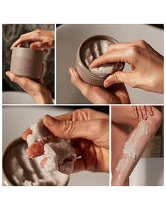 Скраб для тела скульптурирующий с охлаждающим эффектом Ok beauty