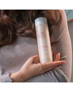 Шампунь для всех типов волос мягкий бессульфатный Ok beauty