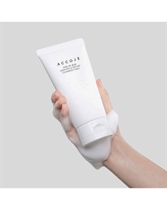 Пенка для лица Очищающая и отшелушивающая Vital in Jeju Accoje