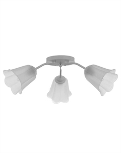 Люстра «Онлайн» 3×15 Вт Е27 МОДЕЛЬ: BR=00204 белый/прозрачный Bayerlux