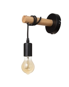 Бра Ольсен E27 40 Вт черный 10×15×18 см Bayerlux