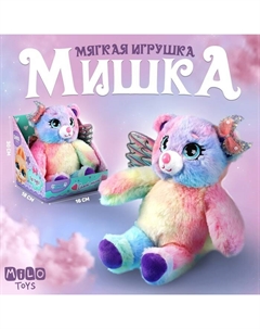 Мягкая игрушка «Ангельский медведь», 30 см Milo toys