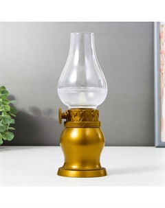 Ночник "Керосиновая лампа" свеча LED от батареек АА 7х7х20,5 см Risalux