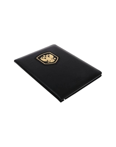 Дневник школьный для 1-11 классов, «Герб», искусственная кожа, чёрный Devente