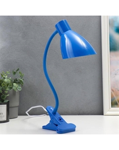 Настольная лампа 16700/1BL Е27 15Вт синий Risalux