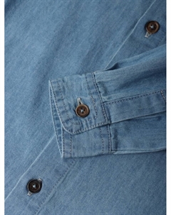 Рубашка джинсовая, рост 68-74 см, голубая Крошка я