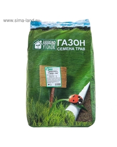 Газонная травосмесь "Город-сад" 10 кг Зеленый уголок