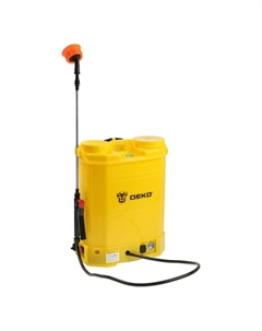 Опрыскиватель садовый DEKO DKSP10, аккумуляторный, 12 В, 16 л Deko