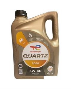 Моторное масло Quartz 9000 5W-40 SP 4л Total