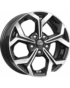 КС878 16x6.5" 5x114.3мм DIA 67.1мм ET 50мм Алмаз черный K&k