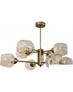 Люстра средней высоты Адель 181 НПБ 01-8x60-111 Е27 1005405232 (золото) Элетех