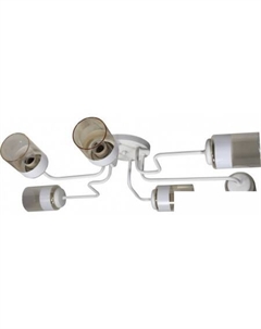 Припотолочная люстра Техно 162 НСБ 01-6х60-114 Е27 1005404587 (белый) Элетех