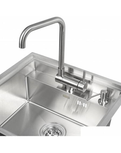 Кухонная мойка AF 520*490 + AF FSS304 + ZP DS SATIN Arfeka