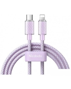 Кабель CA-3662 USB Type-C - Lightning (1.2 м, фиолетовый) Mcdodo