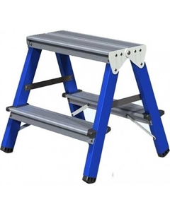 Лестница-стремянка NV 114 двухсторонняя 2x2 ступени Новая высота