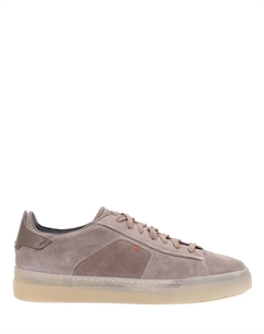 Кеды замшевые Santoni