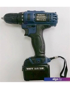 Дрель-шуруповерт WAS-14 Li-2 101402912 (с 2мя АКБ 2 а*ч) Watt