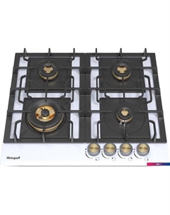 Варочная панель HGG 641 WV Volcano Burner Nano Glass Weissgauff