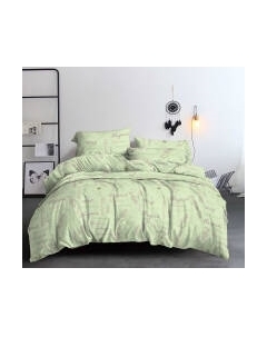 Комплект постельного белья №076-4 А 2.0 с европростыней Pandora