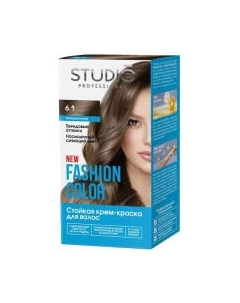 Крем-краска для волос Studio Professional Fashion Color 6.1 Studio professional