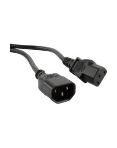 Кабель Hyperline PWC-IEC13-IEC14-5.0-BK C13-С14