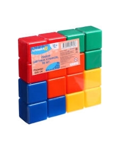 Развивающий игровой набор Соломон Набор цветных кубиков / 1200605