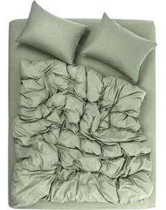 Комплект постельного белья Urban Family Олива 2сп Евро 70x70 / 637 Urban family