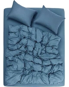 Комплект постельного белья Urban Family Темно-бирюзовый Евро 50x70 / 815 Urban family
