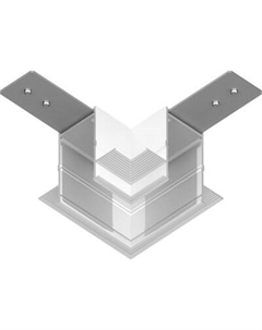 Коннектор для шинопровода Ambrella Magnetic GL1039 WH