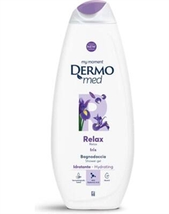 Гель для душа Dermomed Relax с ирисом